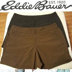 2 PAIR OF LADIES EDDIE BAUER SHORTS